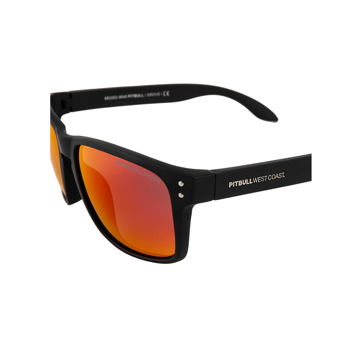 Pit Bull West Coast Sun Glasses, Grove, black-red