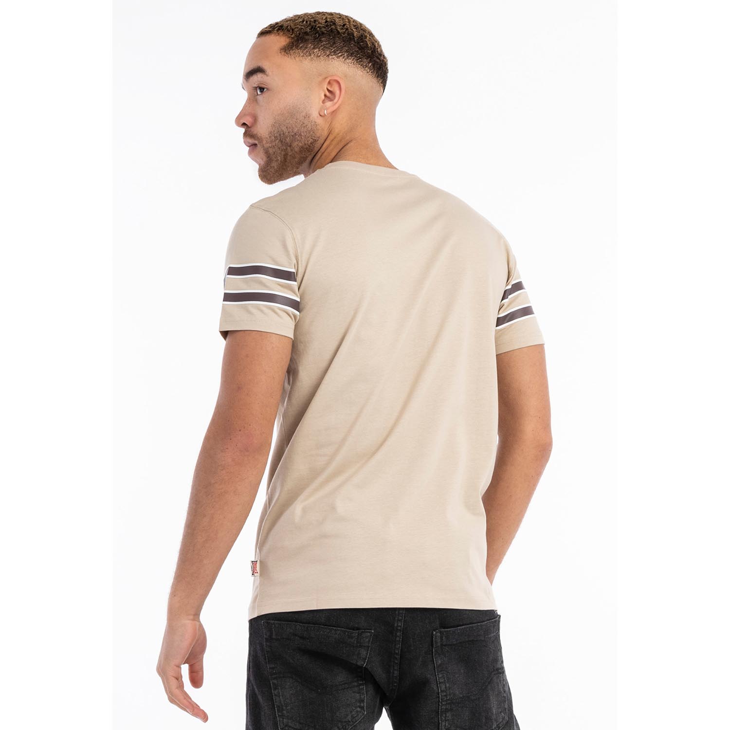 Lonsdale T-Shirt, Brouster, beige, XL