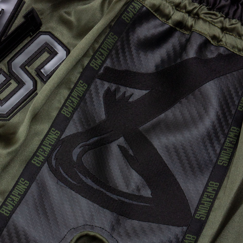 8 WEAPONS Shorts, Carbon, Underworld olive, S