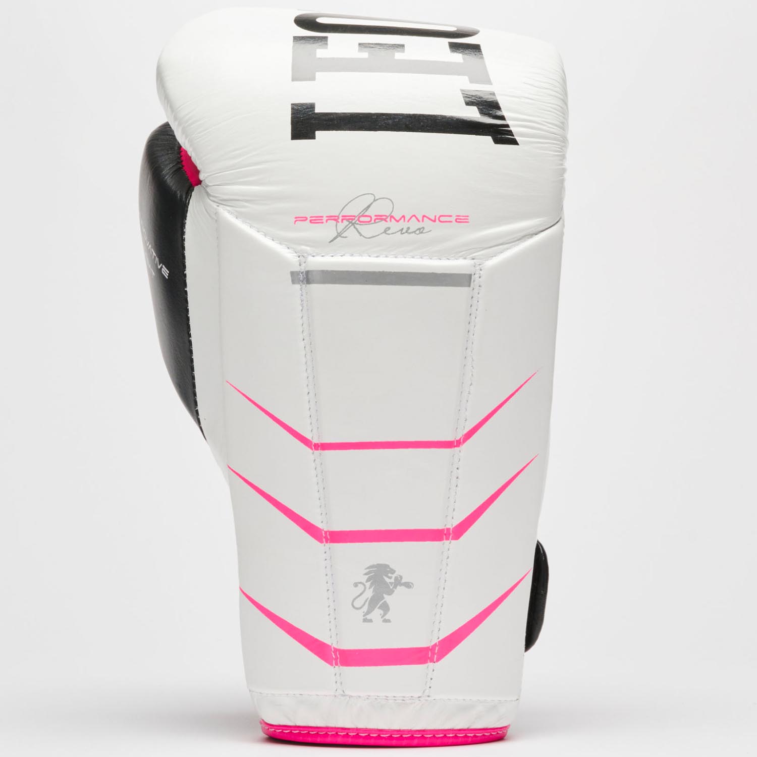 LEONE Boxing Gloves, Revo Fluo, GN110F, white, 12 Oz
