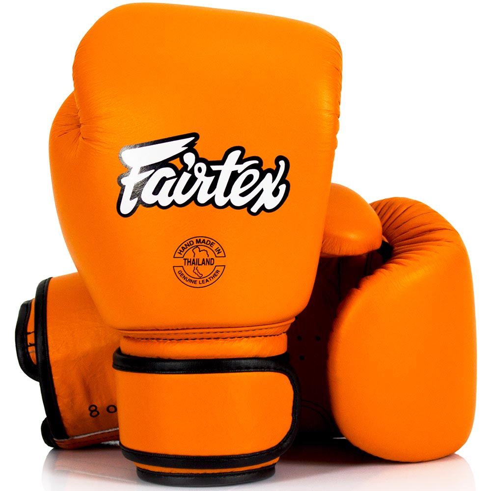 Fairtex Boxhandschuhe, Leder, BGV16, orange, 14 Oz