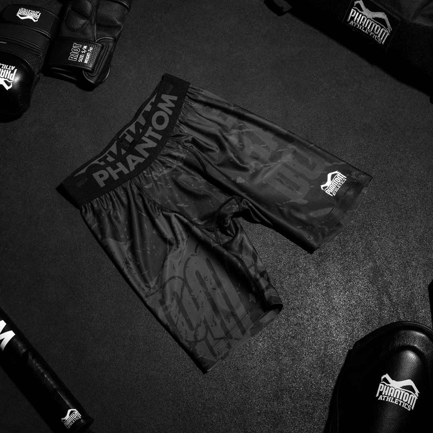 Phantom Athletics Compression Shorts, Vector Germany, black, S