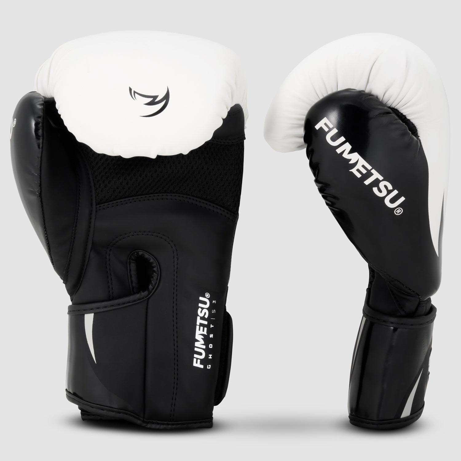 Fumetsu Boxing Gloves, Ghost S3, white-black, 14 Oz
