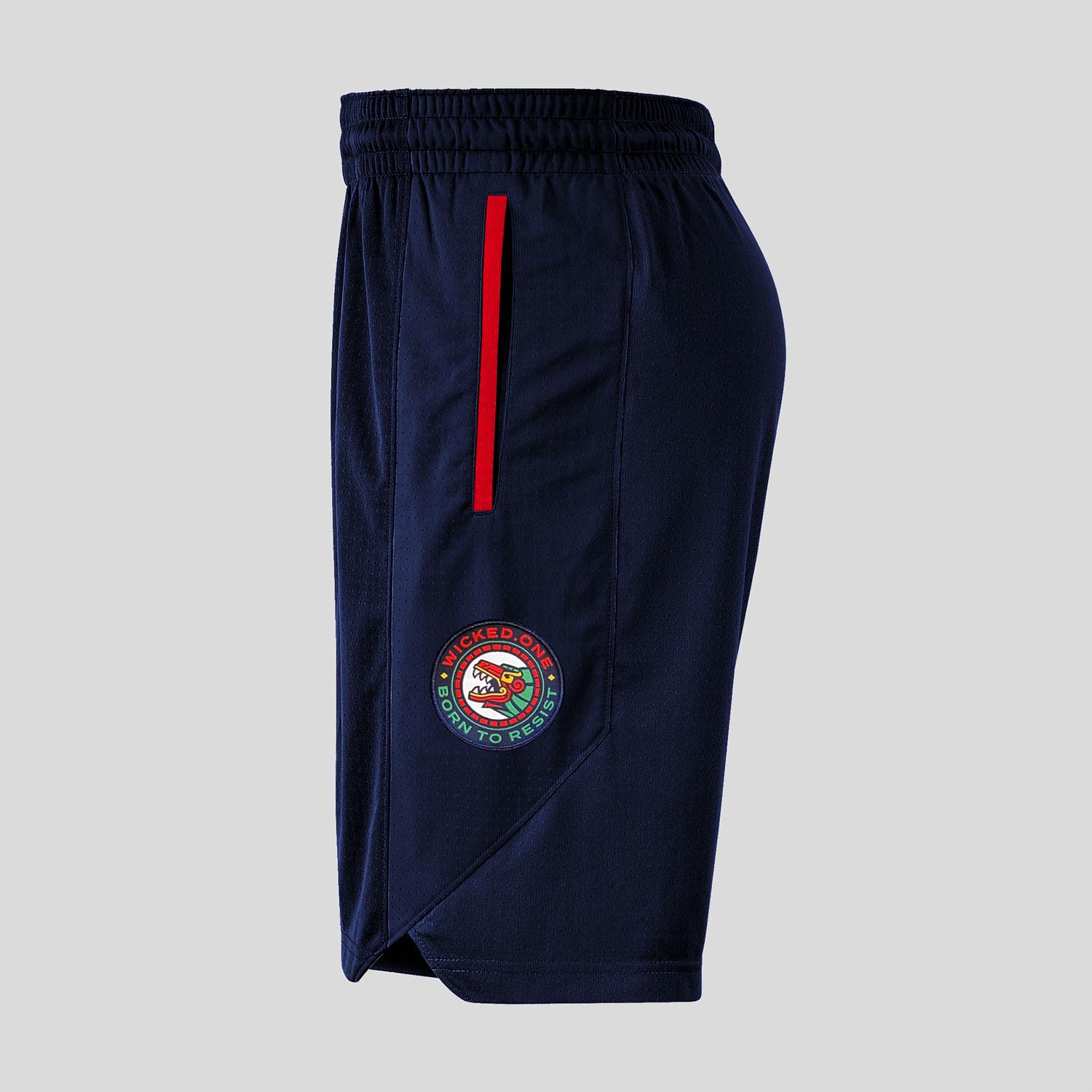 Wicked One Training Shorts, Guerrero, navy-red, S