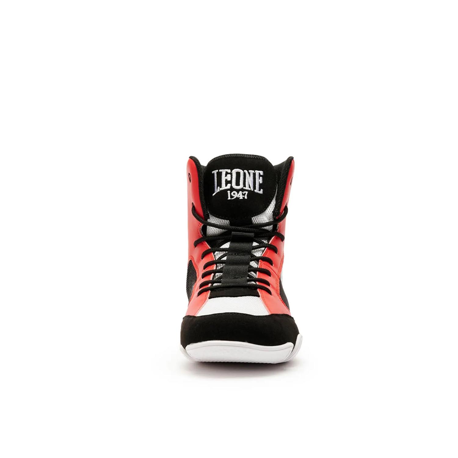 LEONE Boxing Shoes, Premium, red, 46