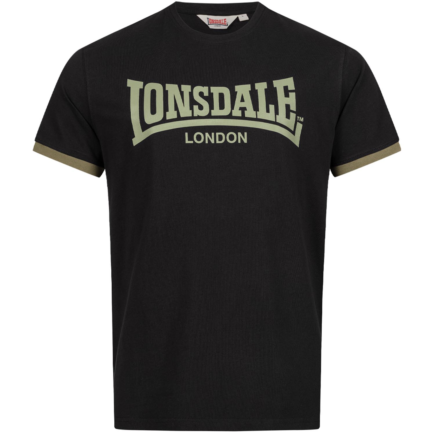 Lonsdale T-Shirt, Townhead, black L
