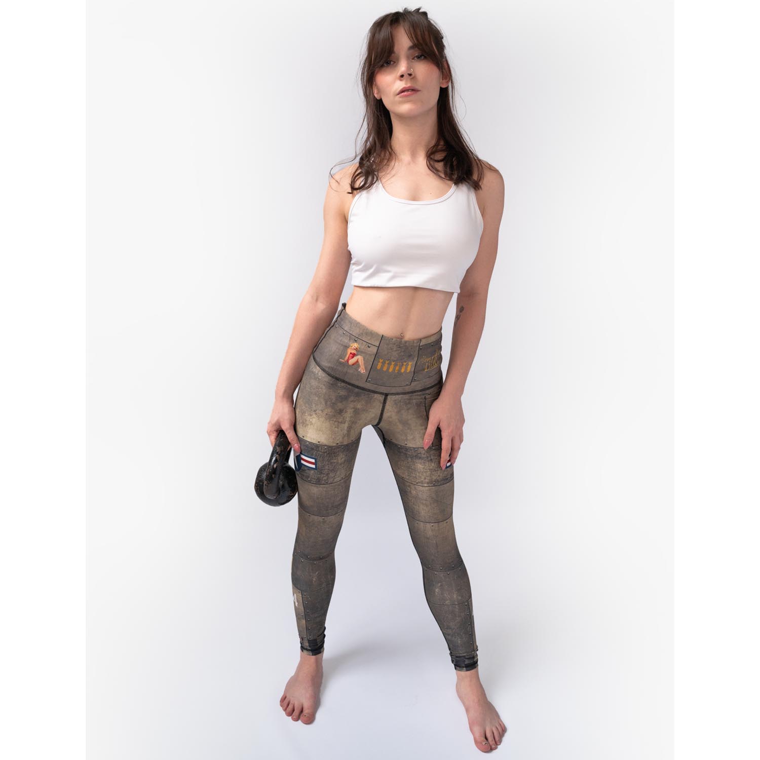 Anarchy Apparel Compression Leggings, Bomber 2.0, S