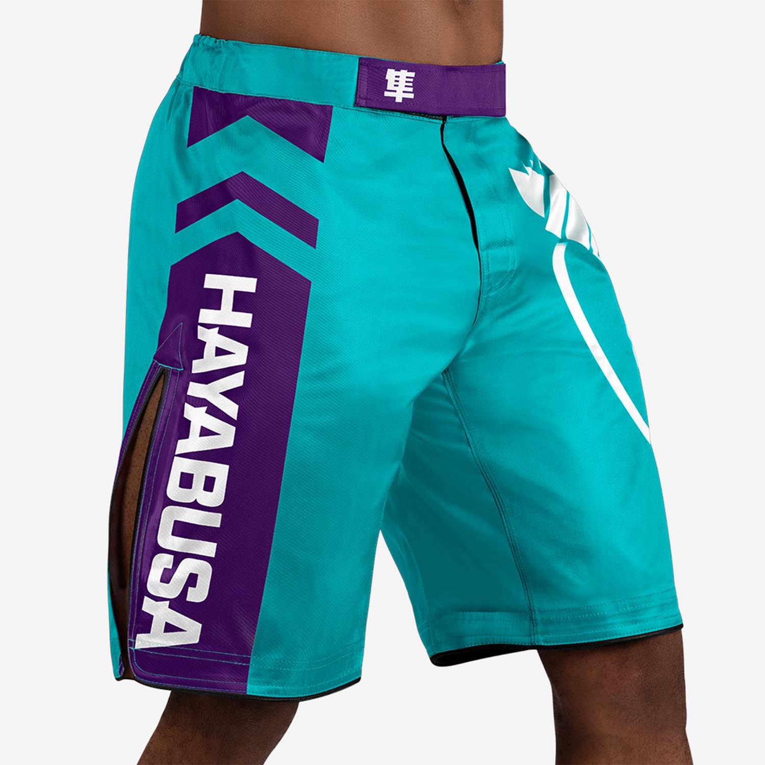 Hayabusa MMA Fight Shorts, Icon, türkis-lila, XXL