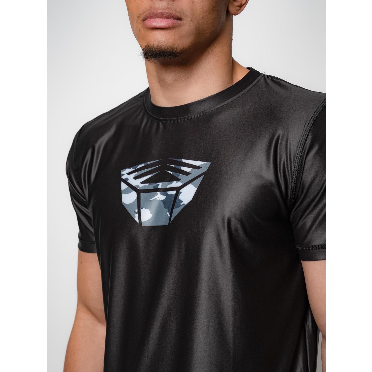 RINGLIFE Functional Shirt, Unit, black-grey camo, XXL