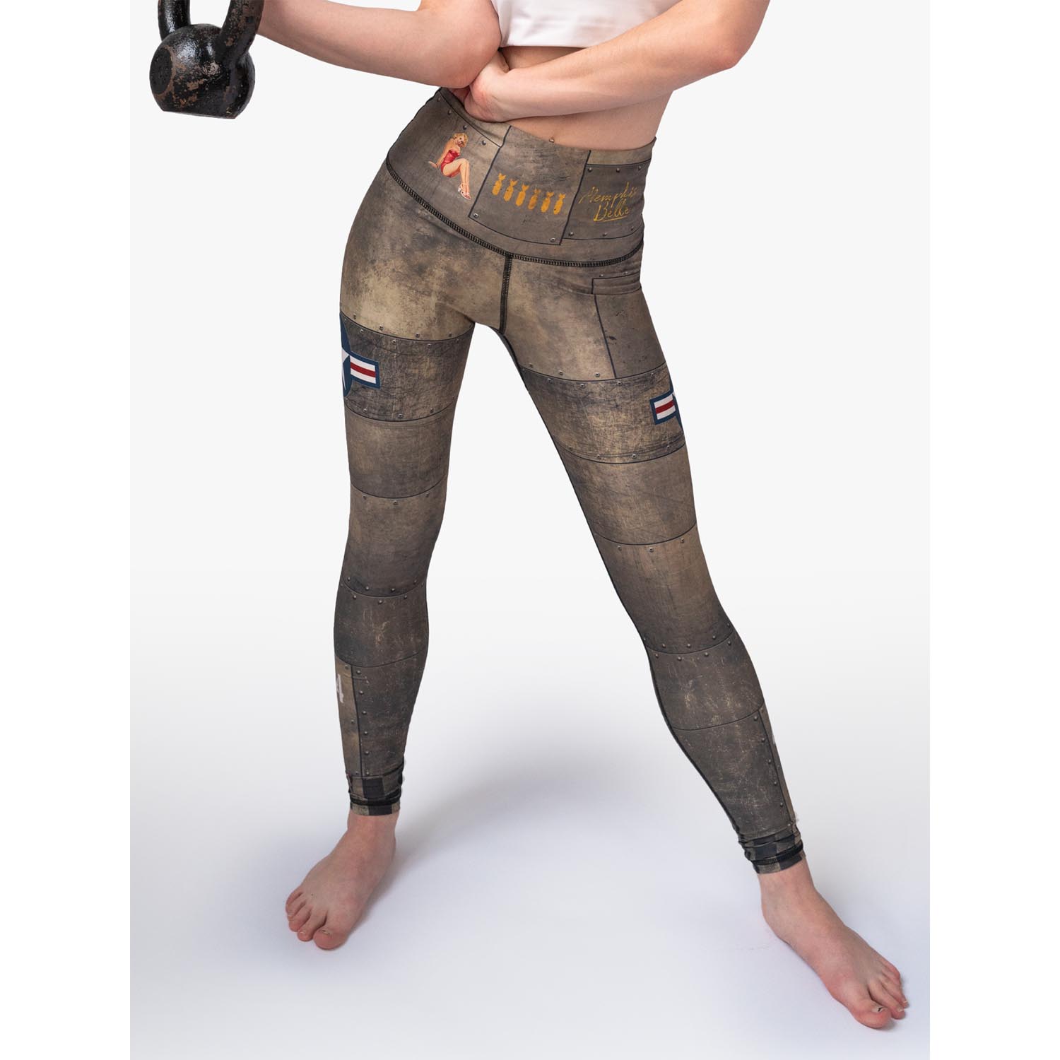 Anarchy Apparel Compression Leggings, Bomber 2.0, M
