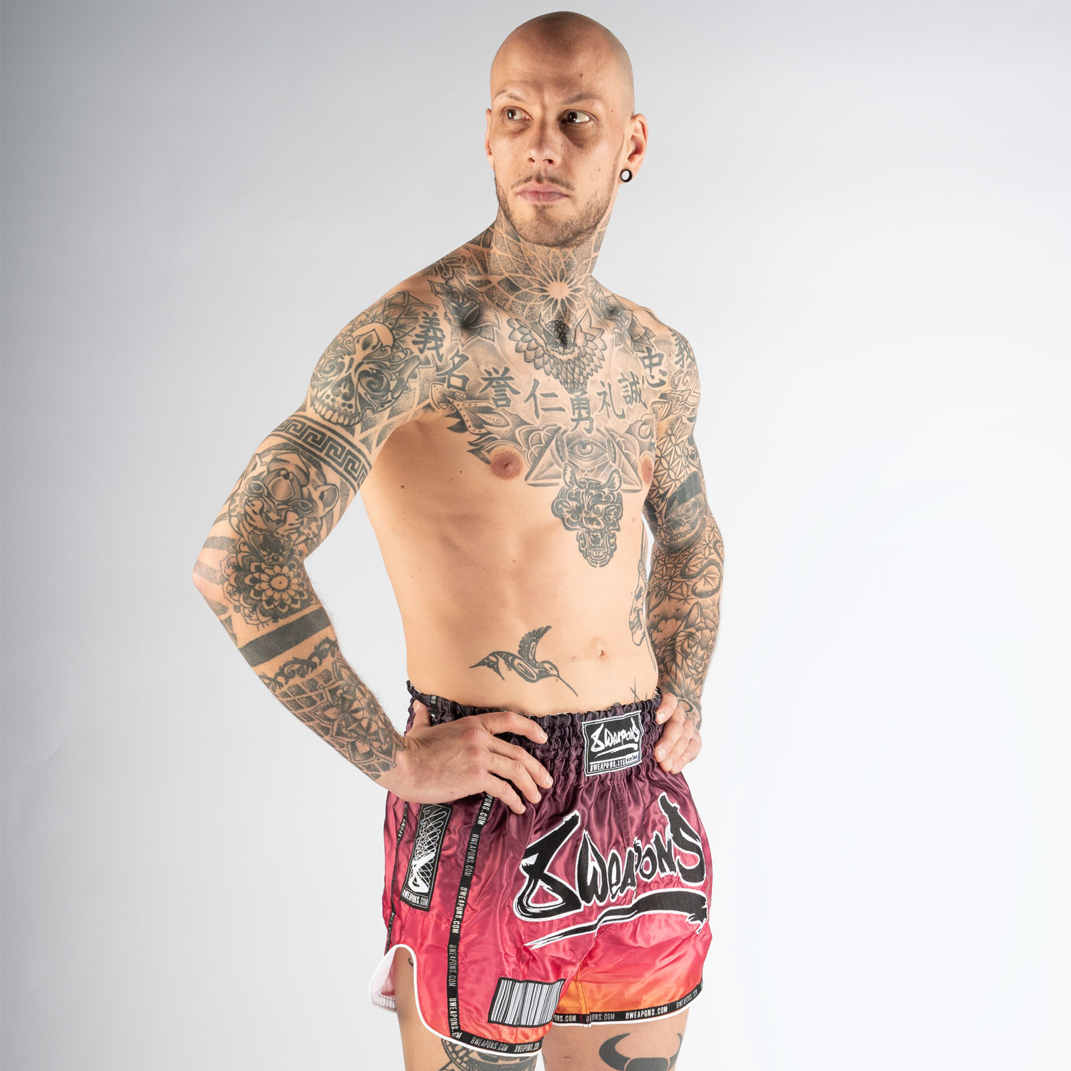 8 WEAPONS Muay Thai Shorts, Vivo Sunsphere, XXL