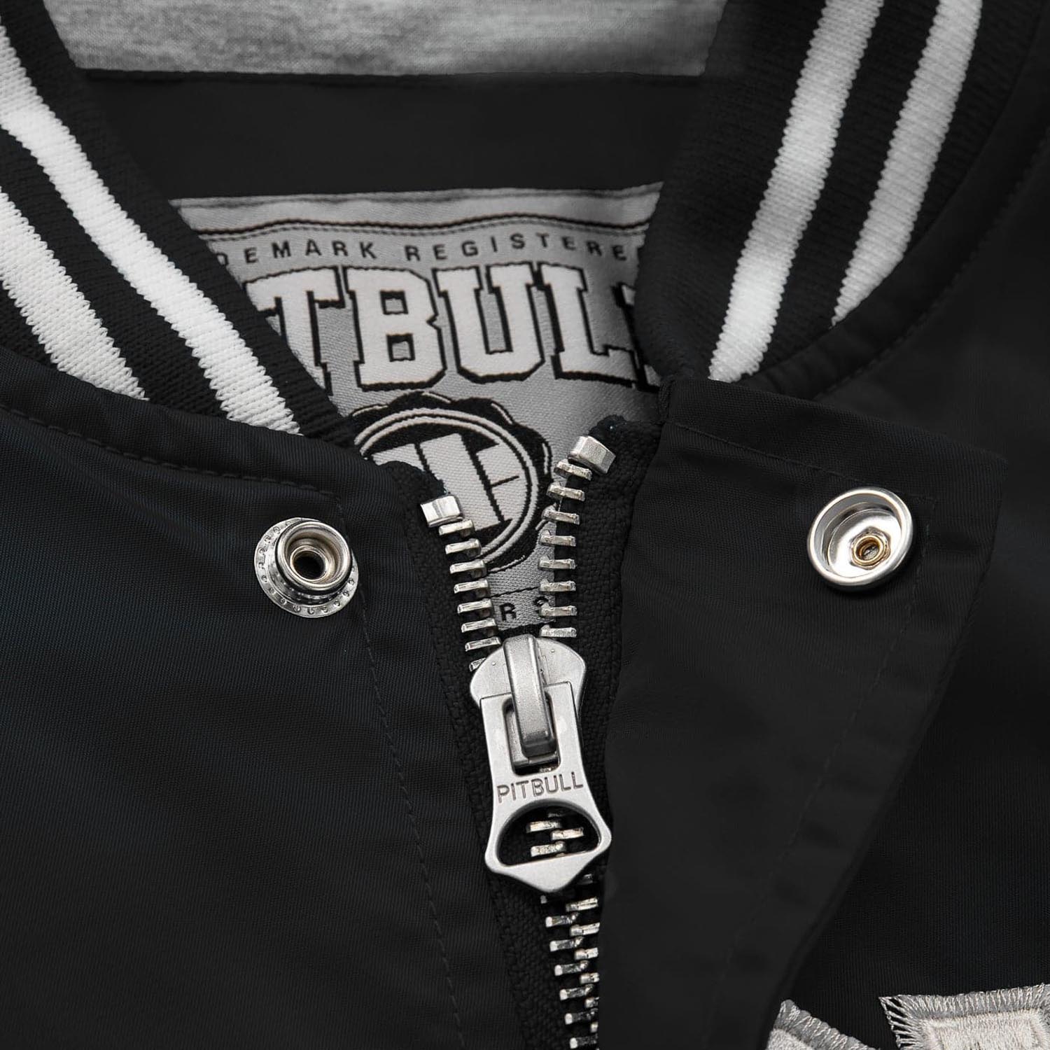 Pit Bull West Coast Jacket, Tyrian II Varsity, black, S