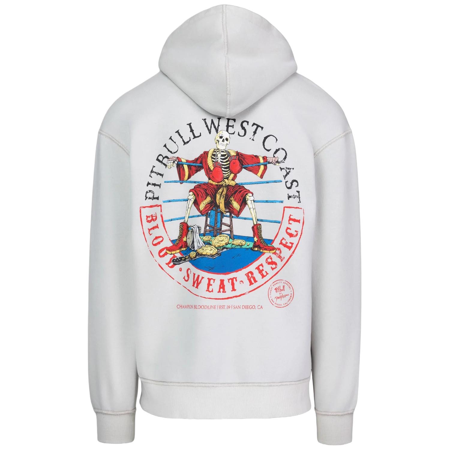 Pit Bull West Coast Hoody, Champion Bloodline, white, L
