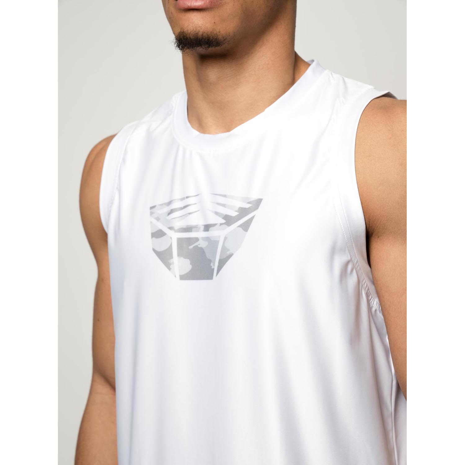 RINGLIFE Functional Tank Top, Unit, white-grey camo, XXL