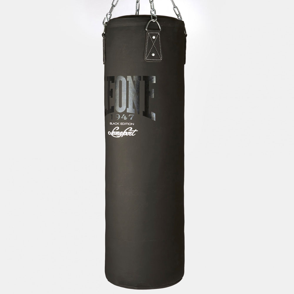 LEONE Boxing Bag, Black Edition, AT841, black, 30 Kg