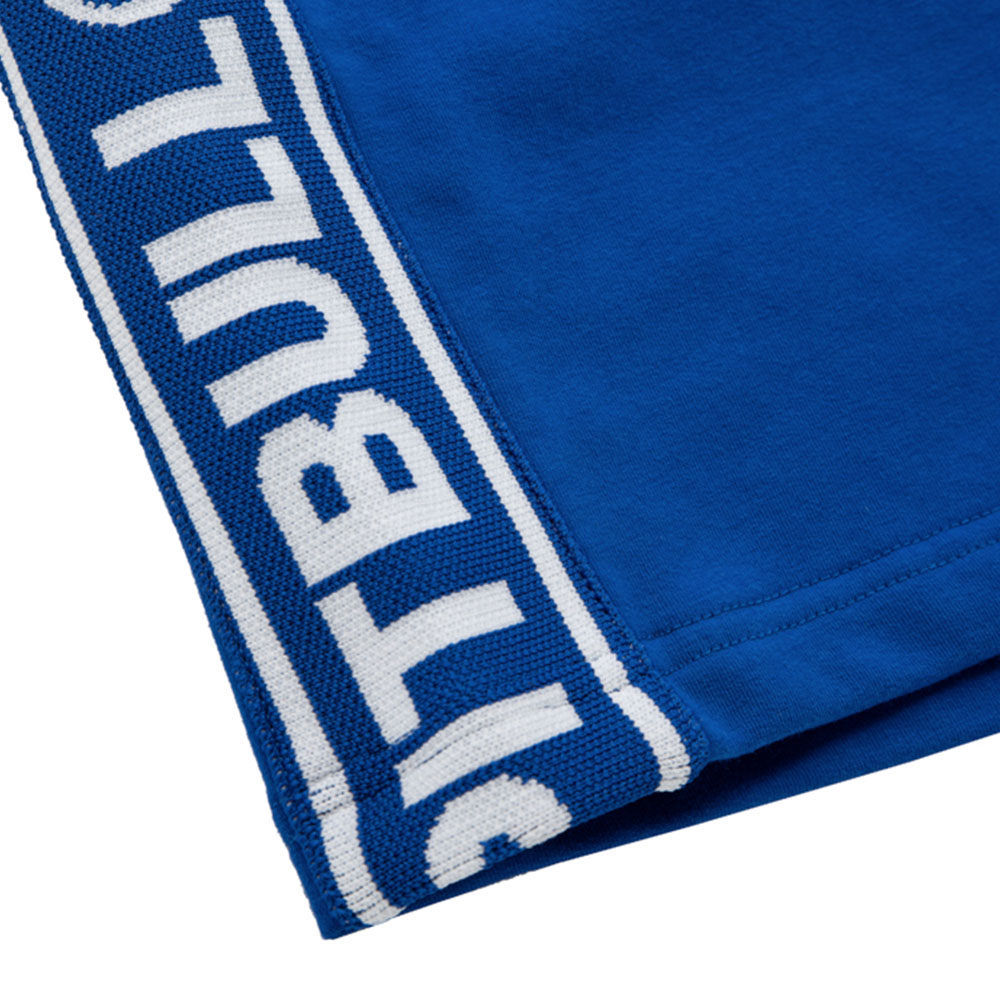 Pit Bull West Coast Trainingshorts, Small Logo F. Terry, blau, XXL