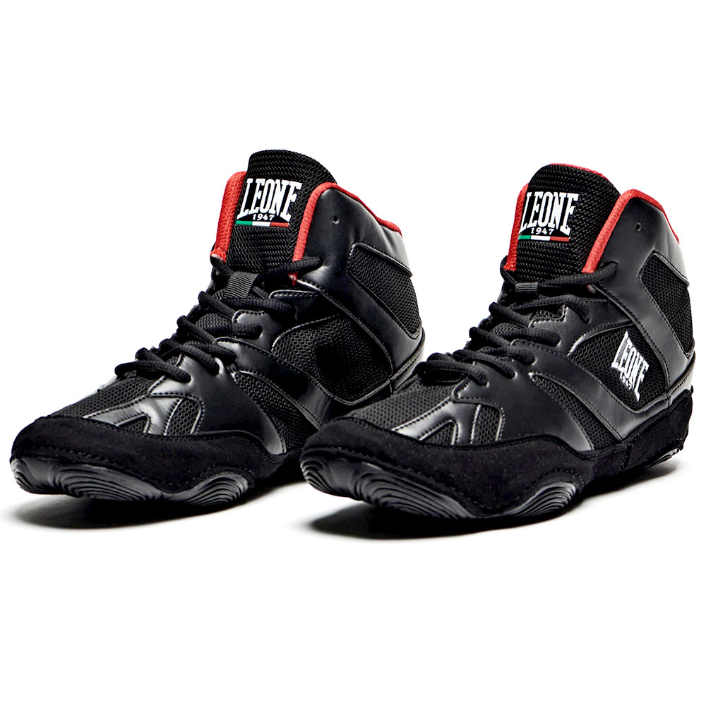 LEONE Boxschuhe, Luchador, schwarz, 42