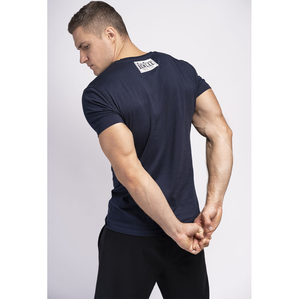 BENLEE T-Shirt, Retro Logo, navy, L