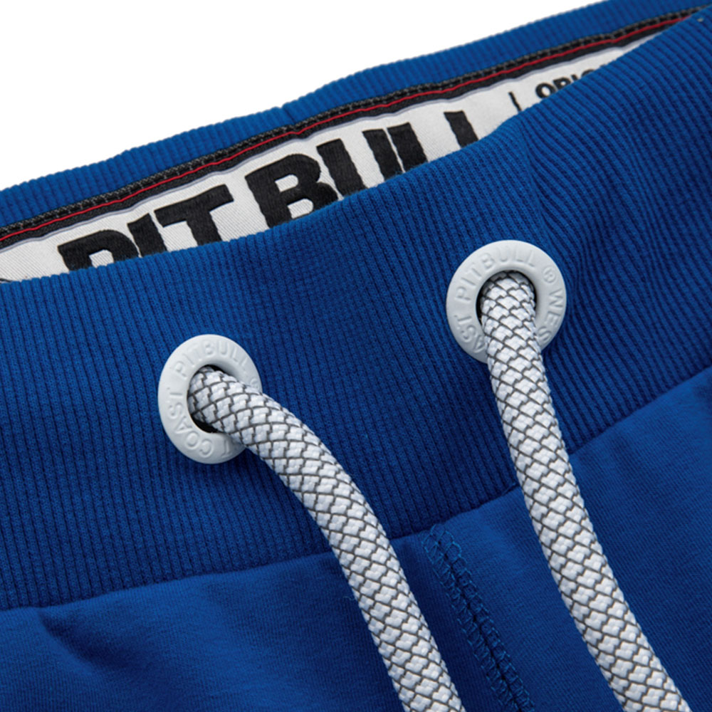 Pit Bull West Coast Trainingshorts, Small Logo F. Terry, blau, XXL