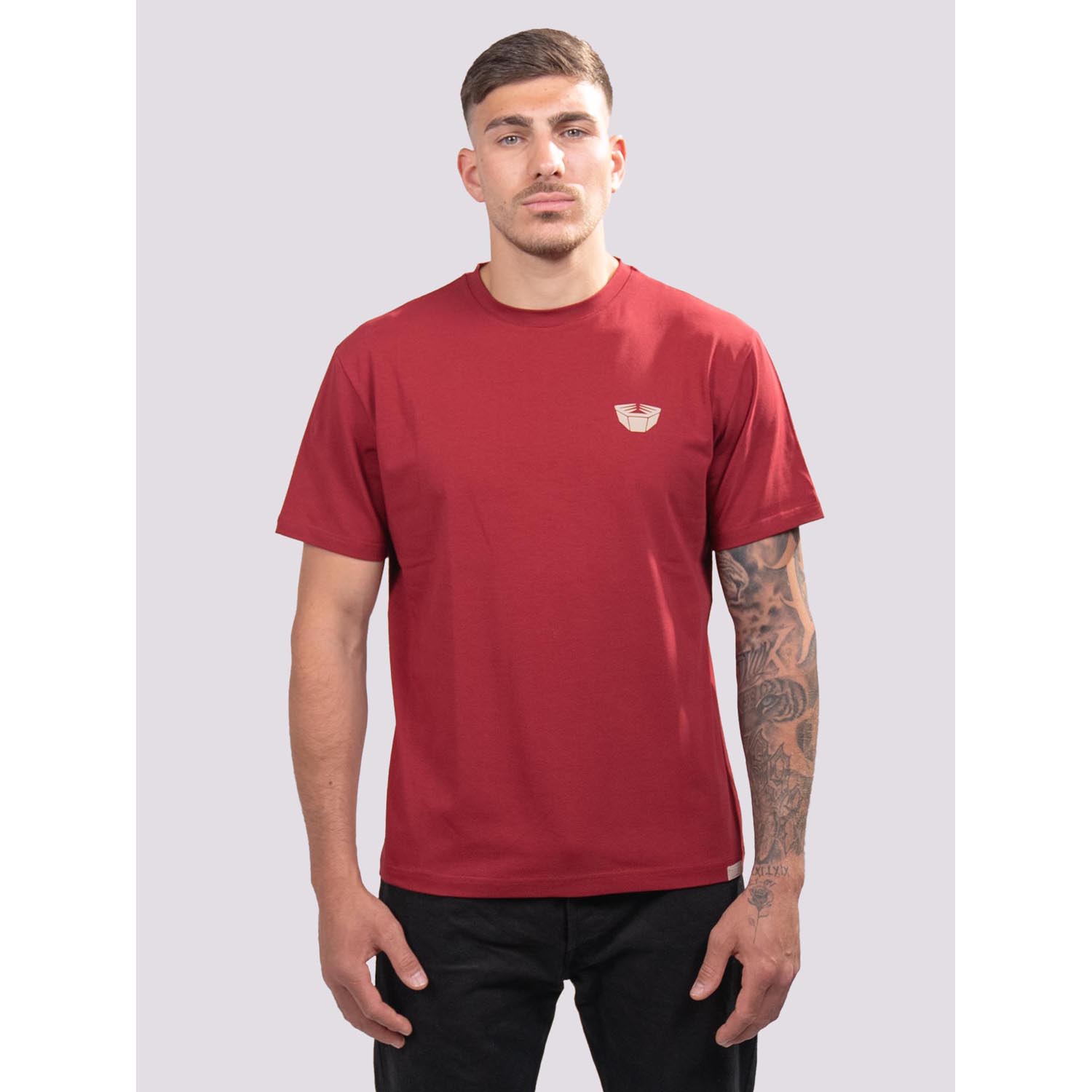 RINGLIFE T-Shirt, Sparring Division, winered, XXL