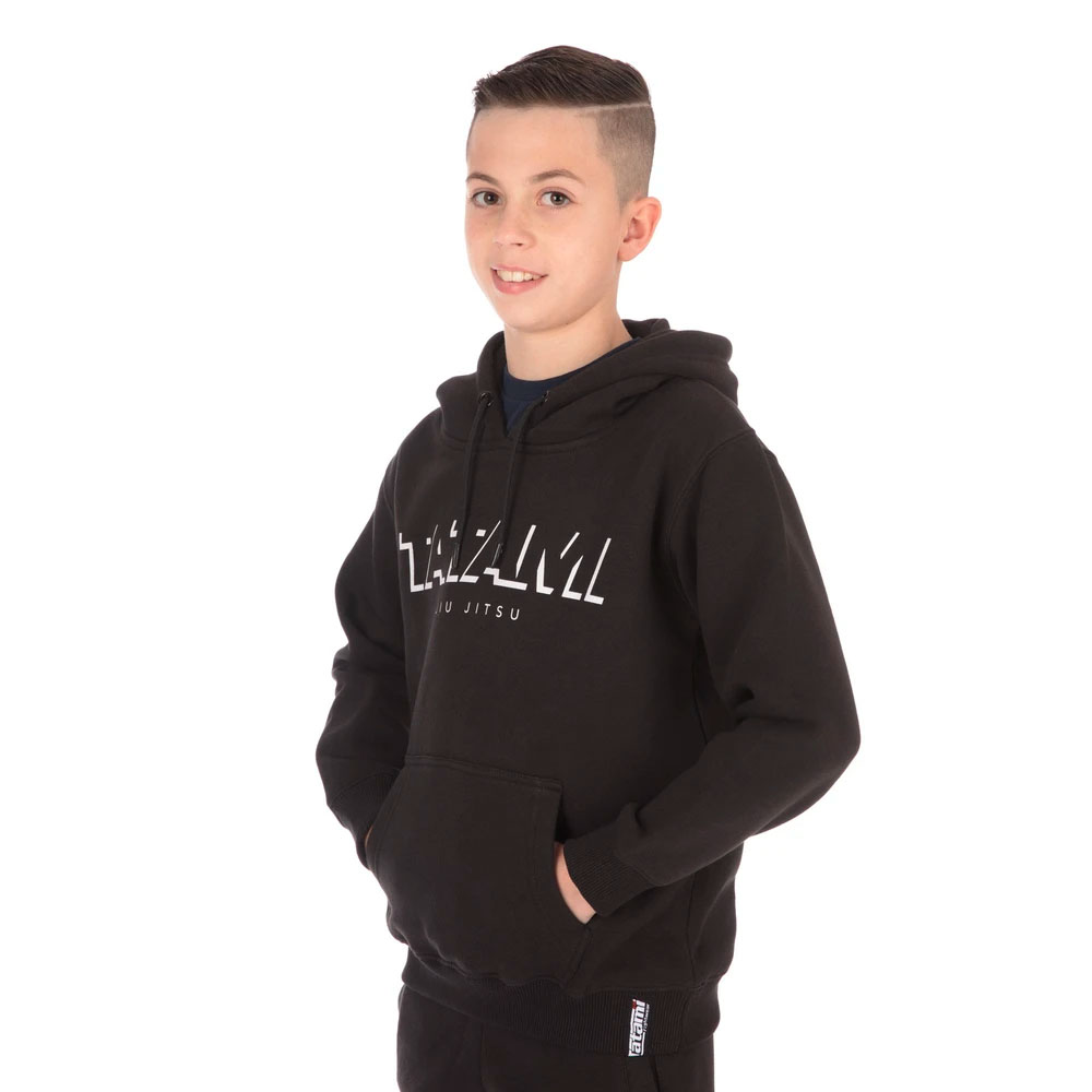 Tatami Hoodie, Kids, Shadow, black, 5-6 J