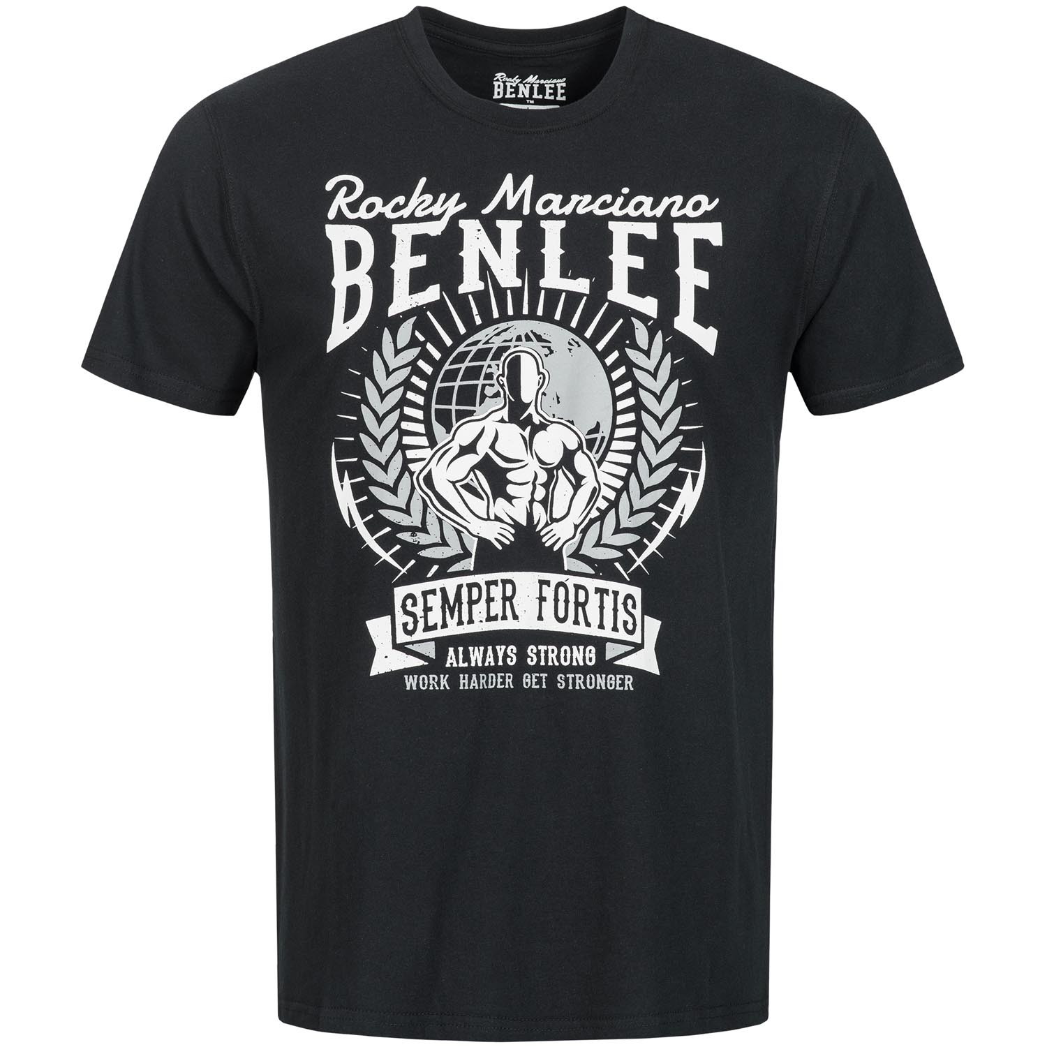 BENLEE T-Shirt, Lucius, schwarz, XXL