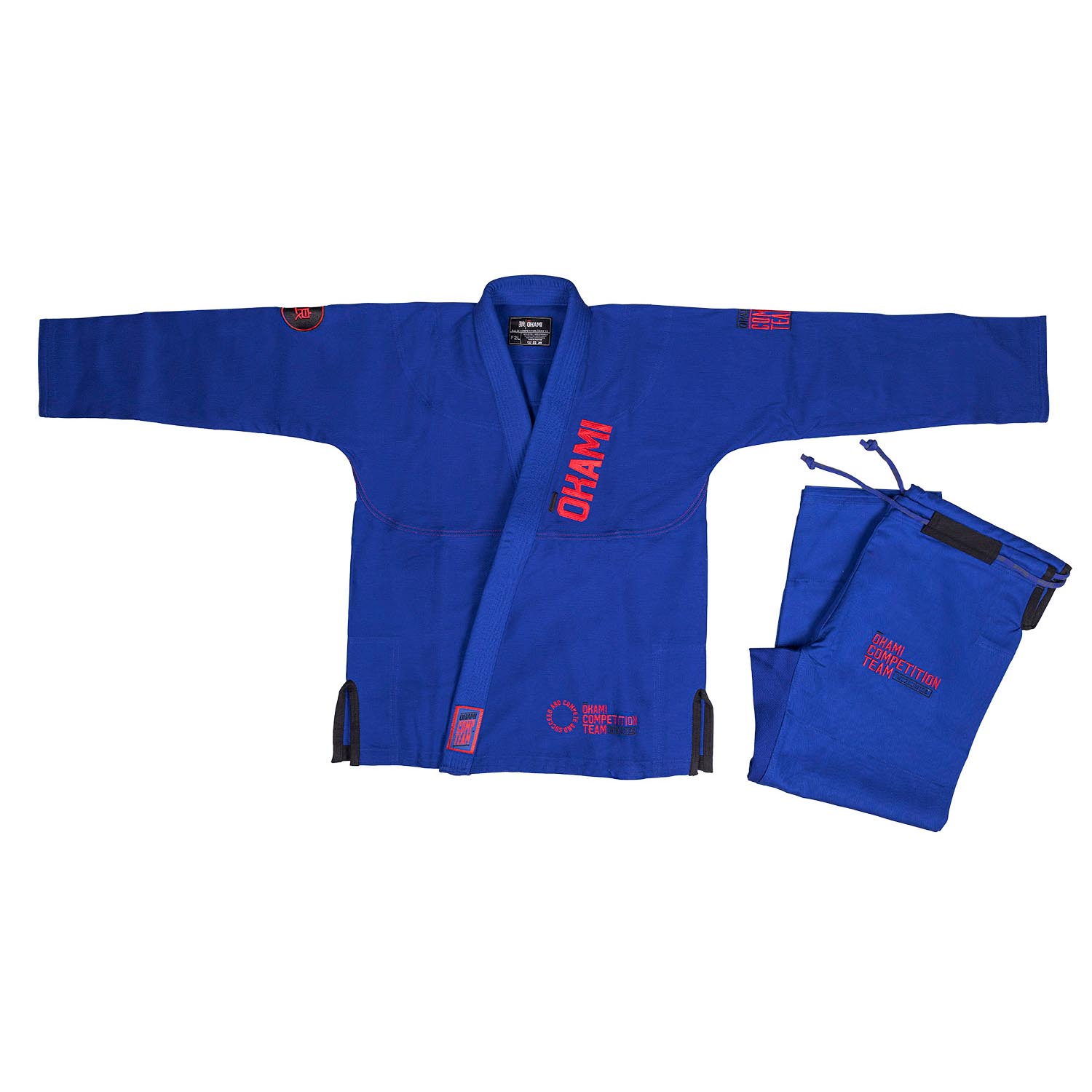OKAMI BJJ GI, Women, Competition Team V2, blue, F3