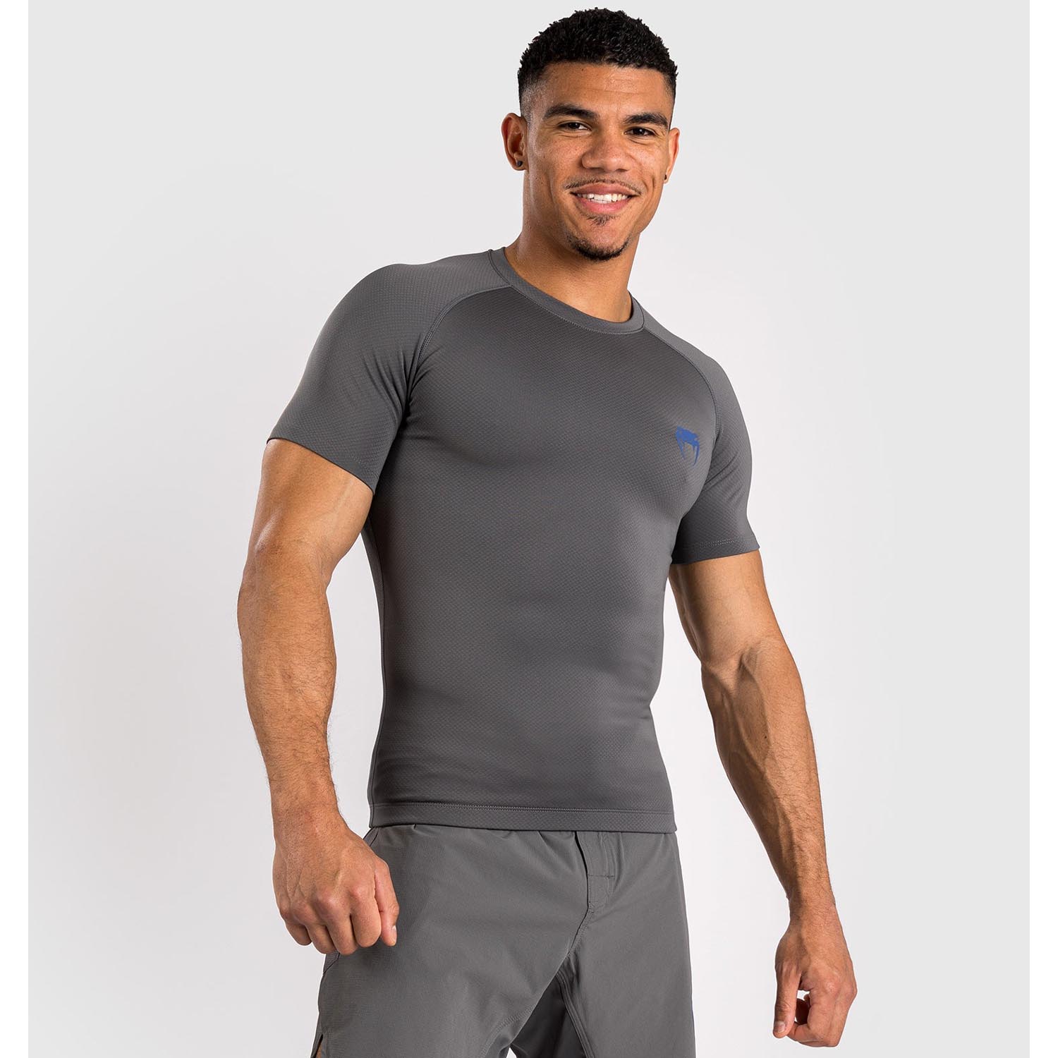 VENUM Rashguards, S/S, Contender, grey, XL