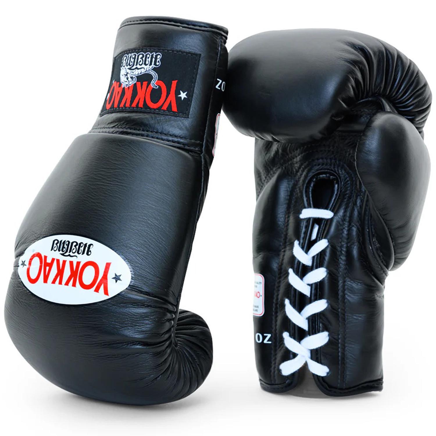 YOKKAO Competition Gloves, Matrix, black, 10 Oz