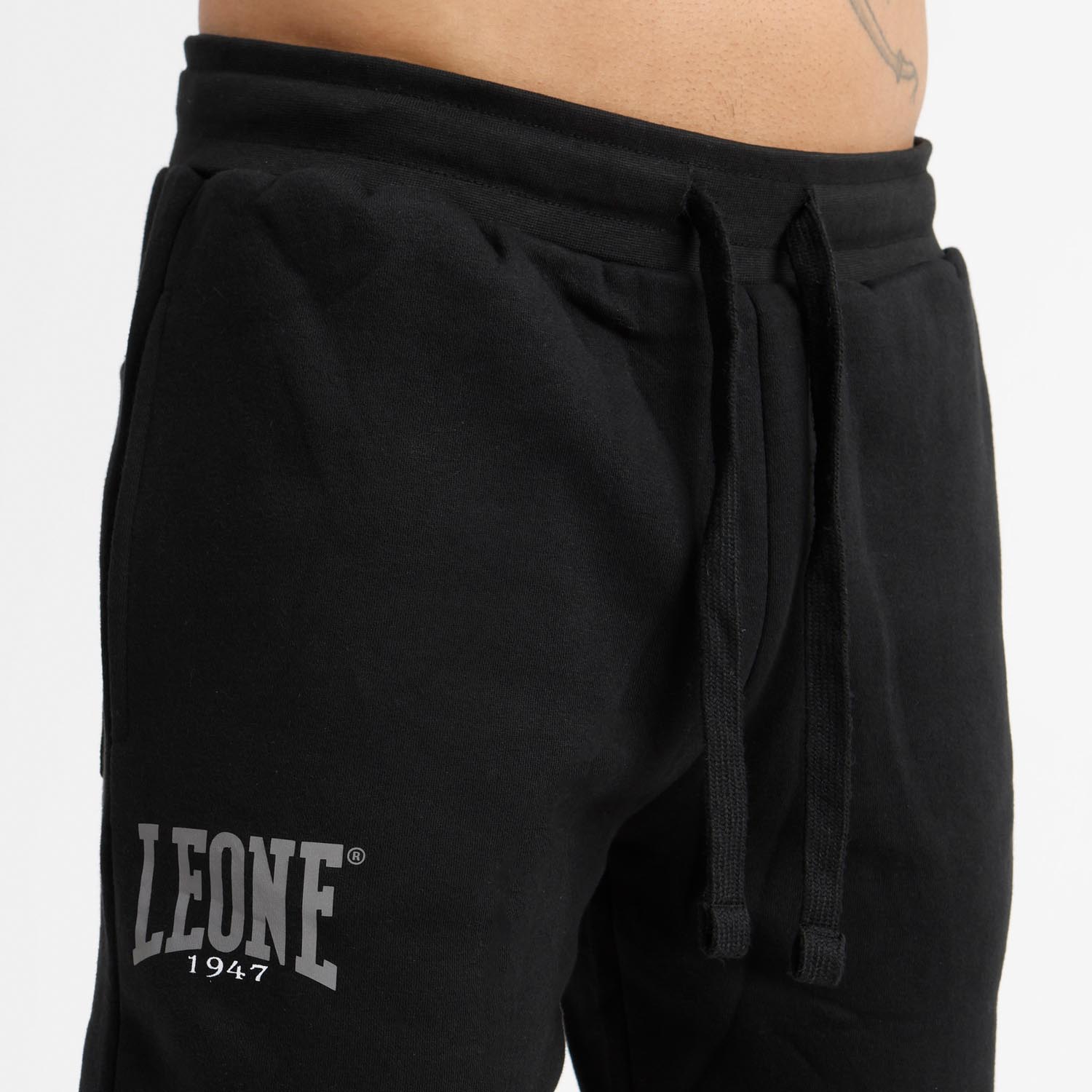 LEONE Jogging Pants, Boxing, black-grey, M