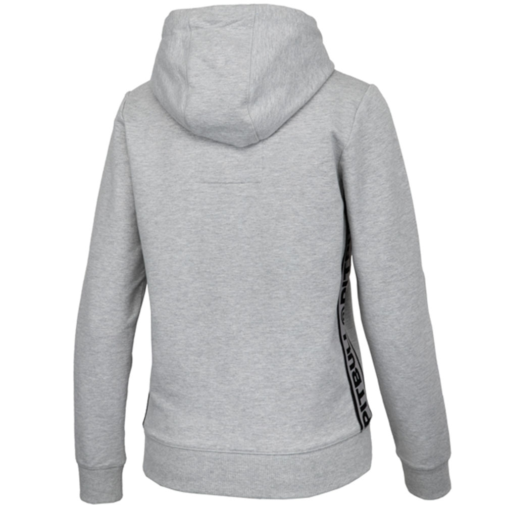 Pit Bull West Coast Hoody, Damen, Small Logo Terry, grau, XS