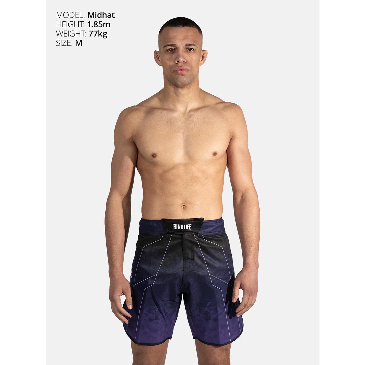 RINGLIFE MMA Shorts - Transition black-purple XXL
