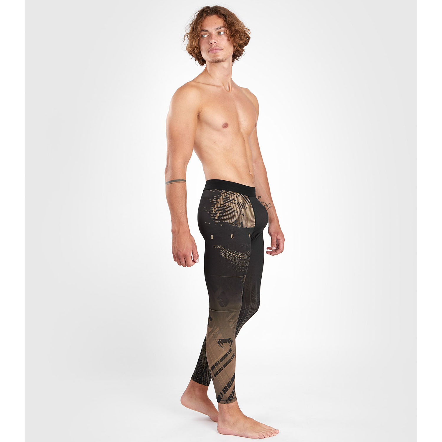 VENUM Compression Pants, Gorilla Jungle, black-sand, S