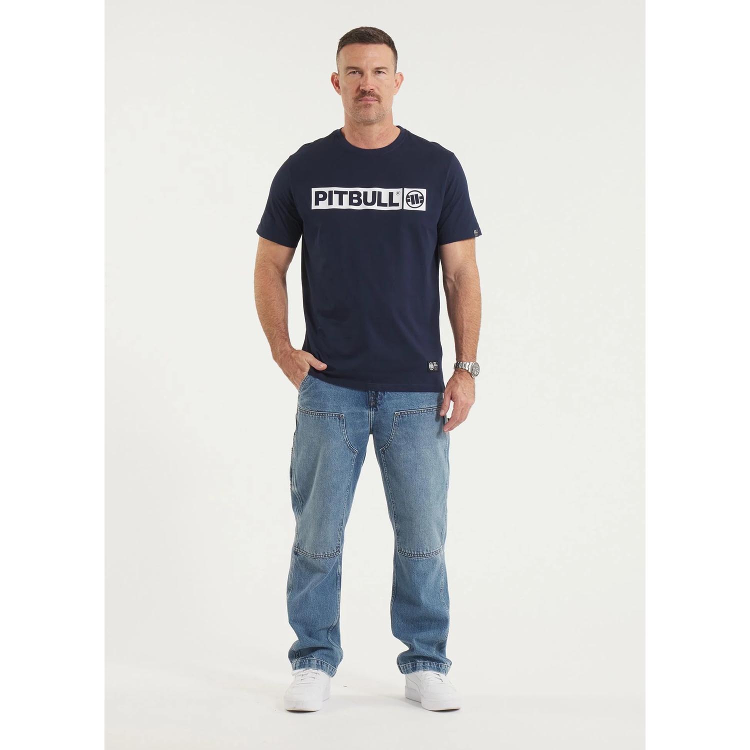 Pit Bull West Coast T-Shirt, Hilltop, navy, XXXL