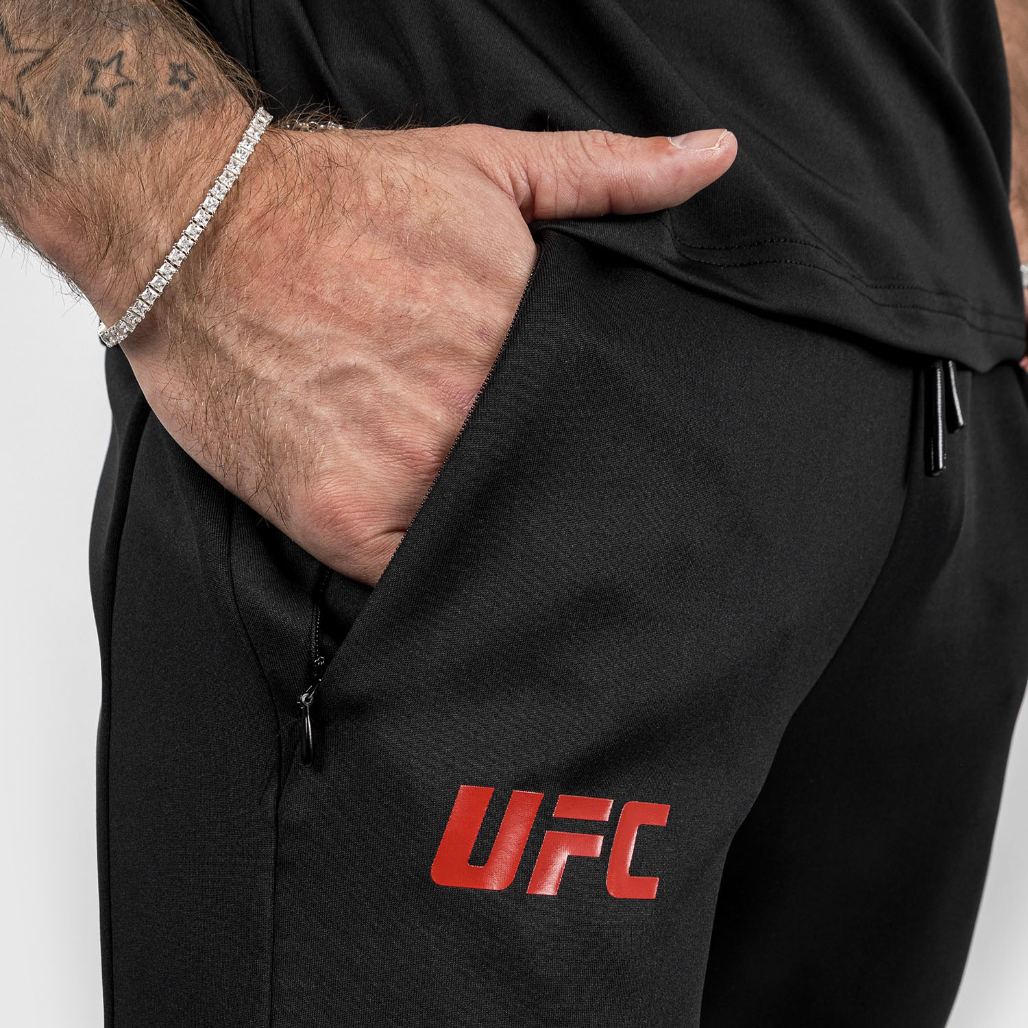 VENUM Jogginghose, UFC Authentic Fight Week, Adrenaline, schwarz, XL
