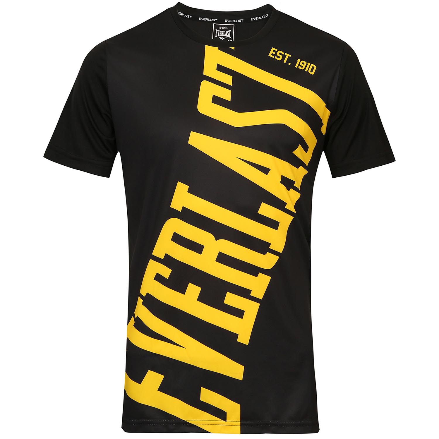 Everlast T-shirt, Breen, black-yellow