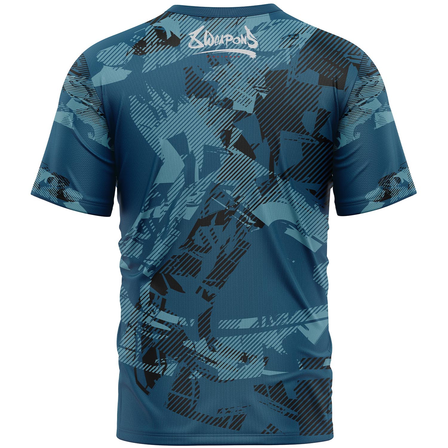 8 WEAPONS Functional T-Shirt, Hit 2.0, navy-schwarz, XXL
