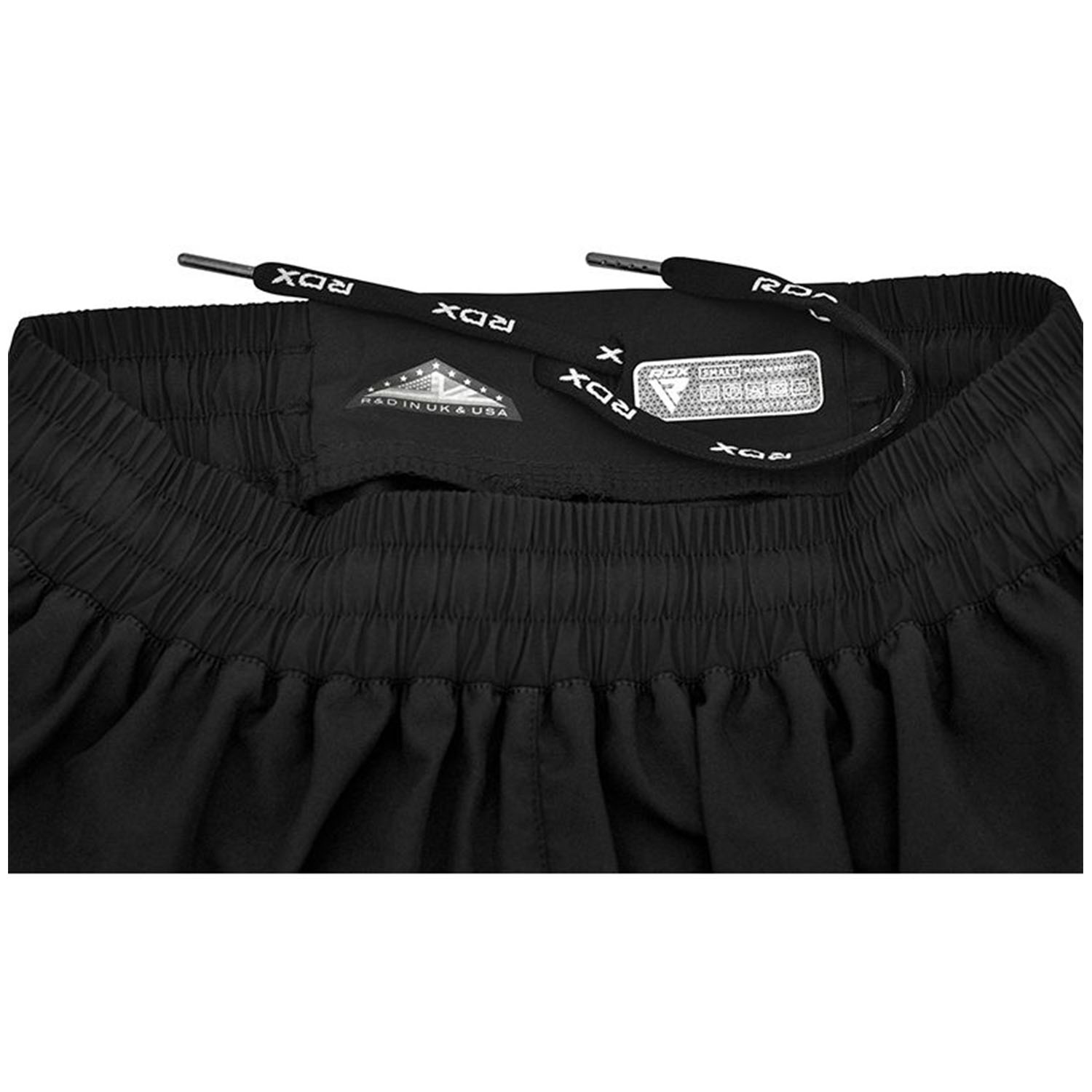 RDX MMA Fight Shorts, T15, black, XXXL