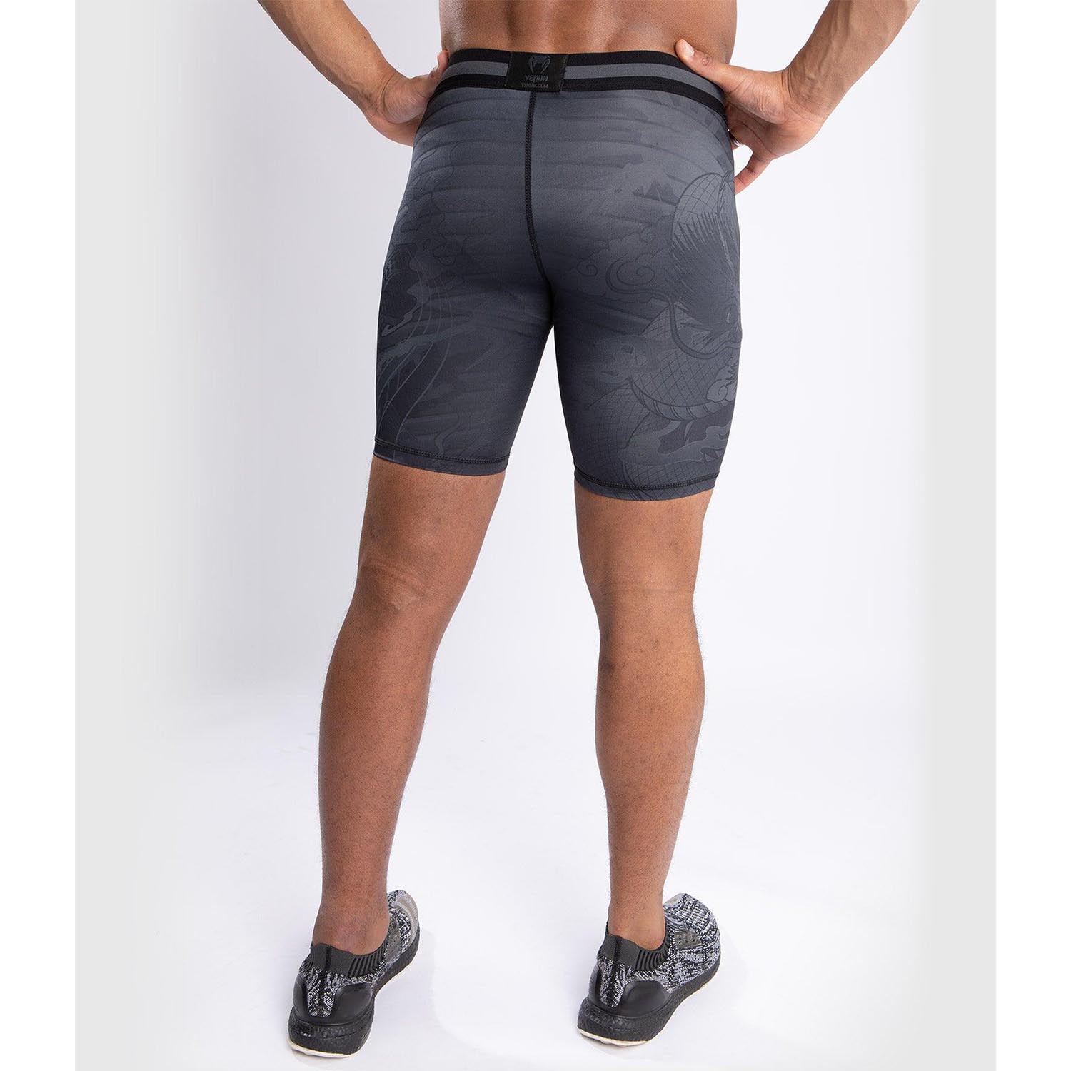 VENUM Compression Shorts, YKZ21 Vale Tudo, black-black, XXL