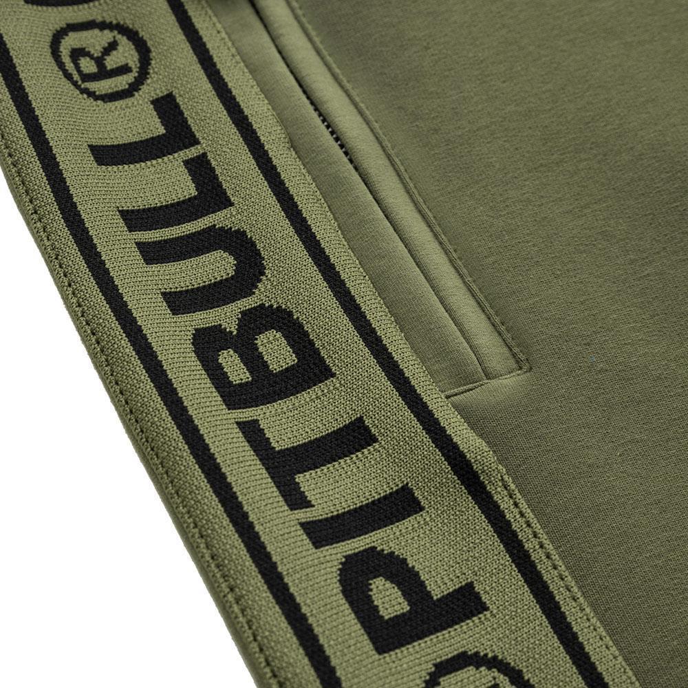 Pit Bull West Coast Trainingshorts, Small Logo F. Terry, olive, S
