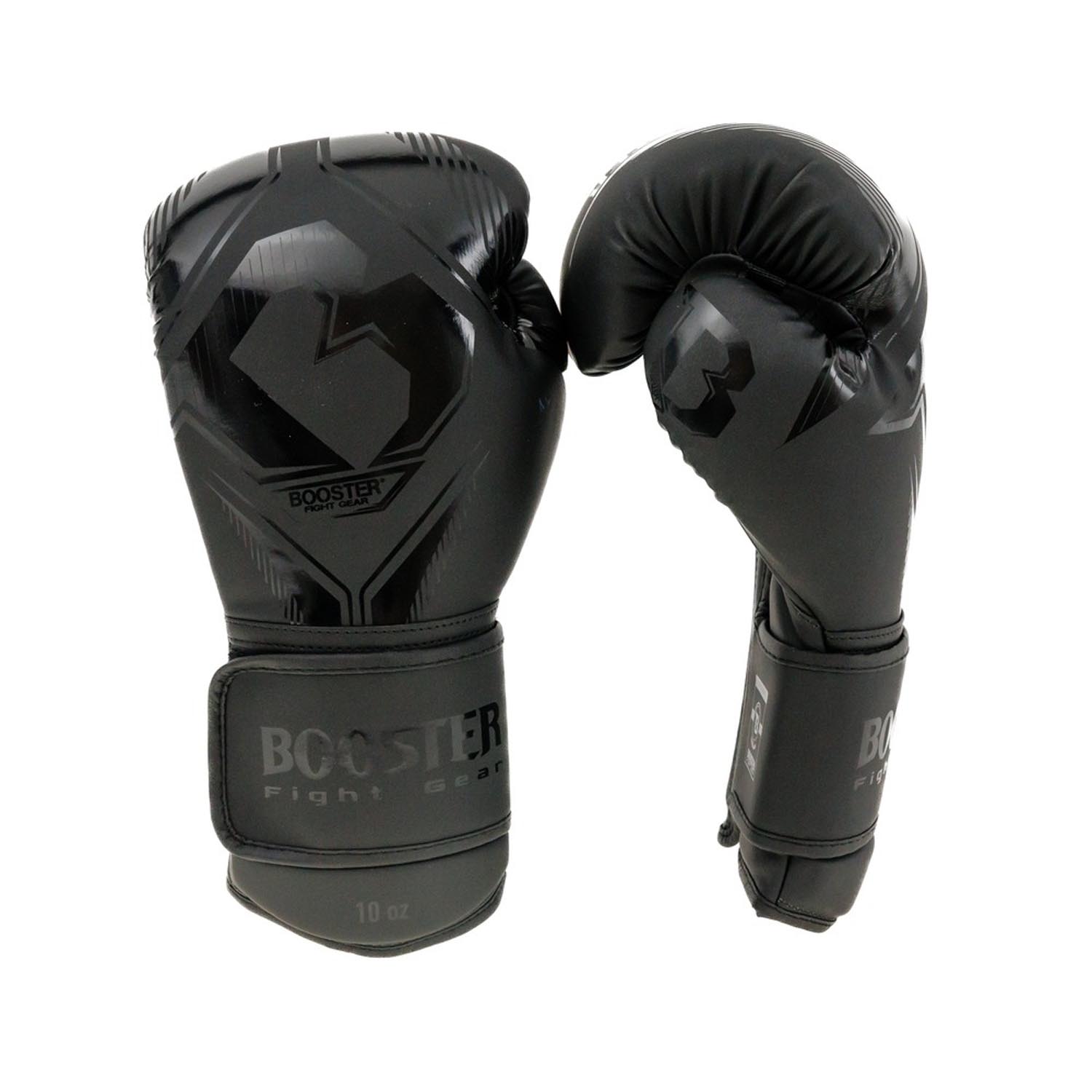 Booster Boxing Gloves, Bangkok Series 5, black-black, 16 Oz