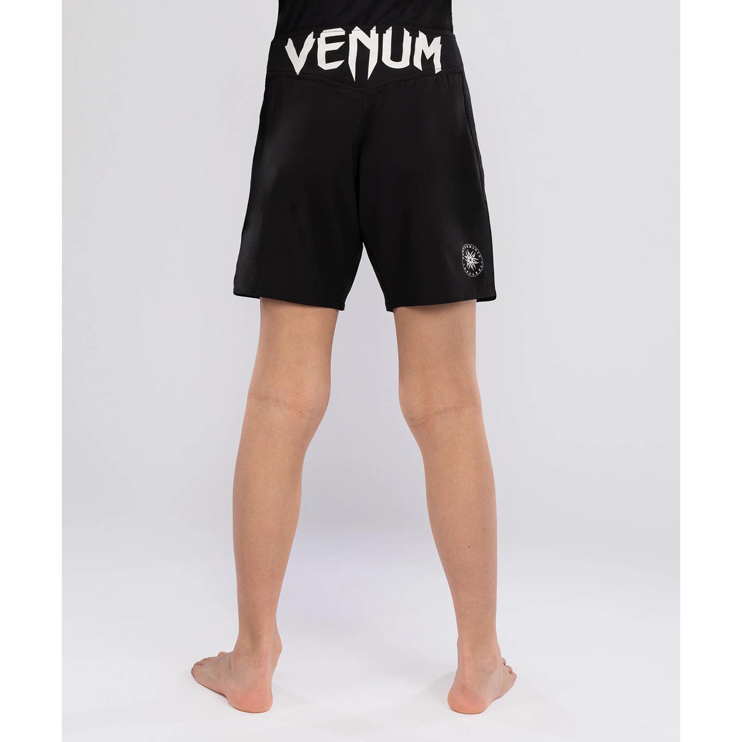 VENUM MMA Fight Shorts, Kids, Light, black, 14 J
