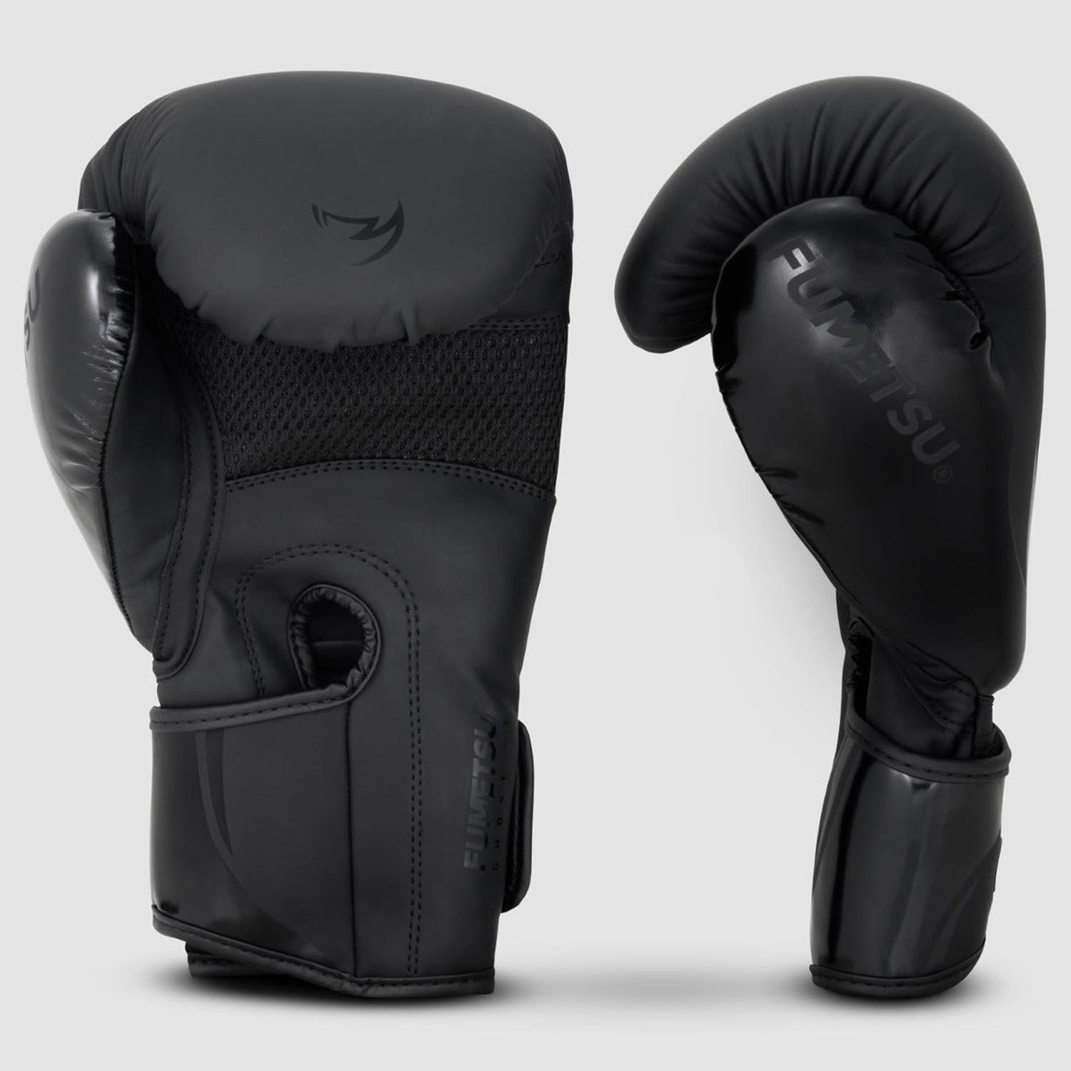 Fumetsu Boxing Gloves, Ghost S3, black-black, 16 Oz