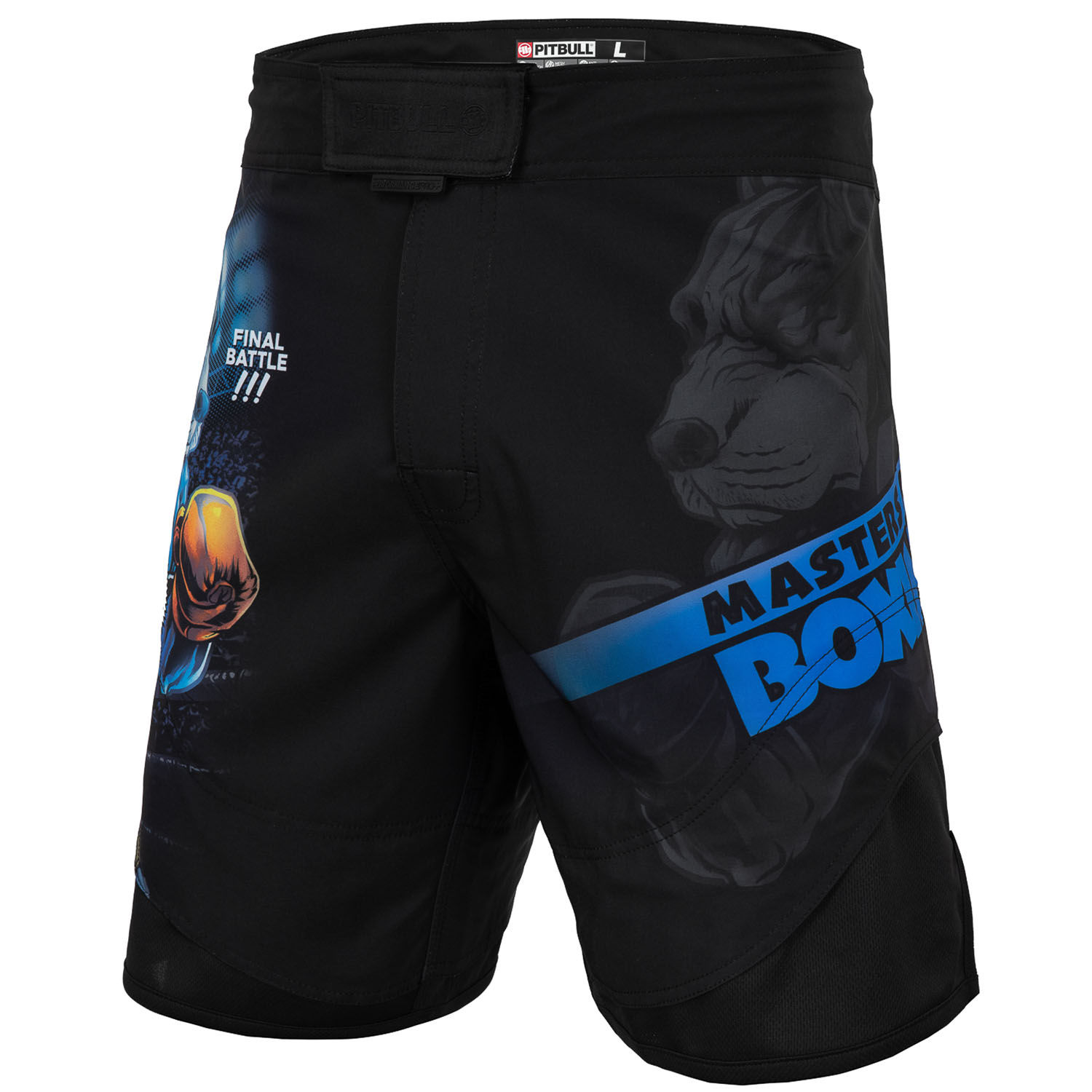 Pit Bull West Coast MMA Fight Shorts, Masters Of Boxing, S