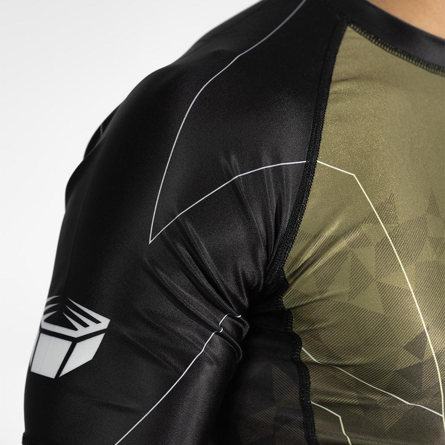 RINGLIFE Rashguard S/S - Transition black-green XL