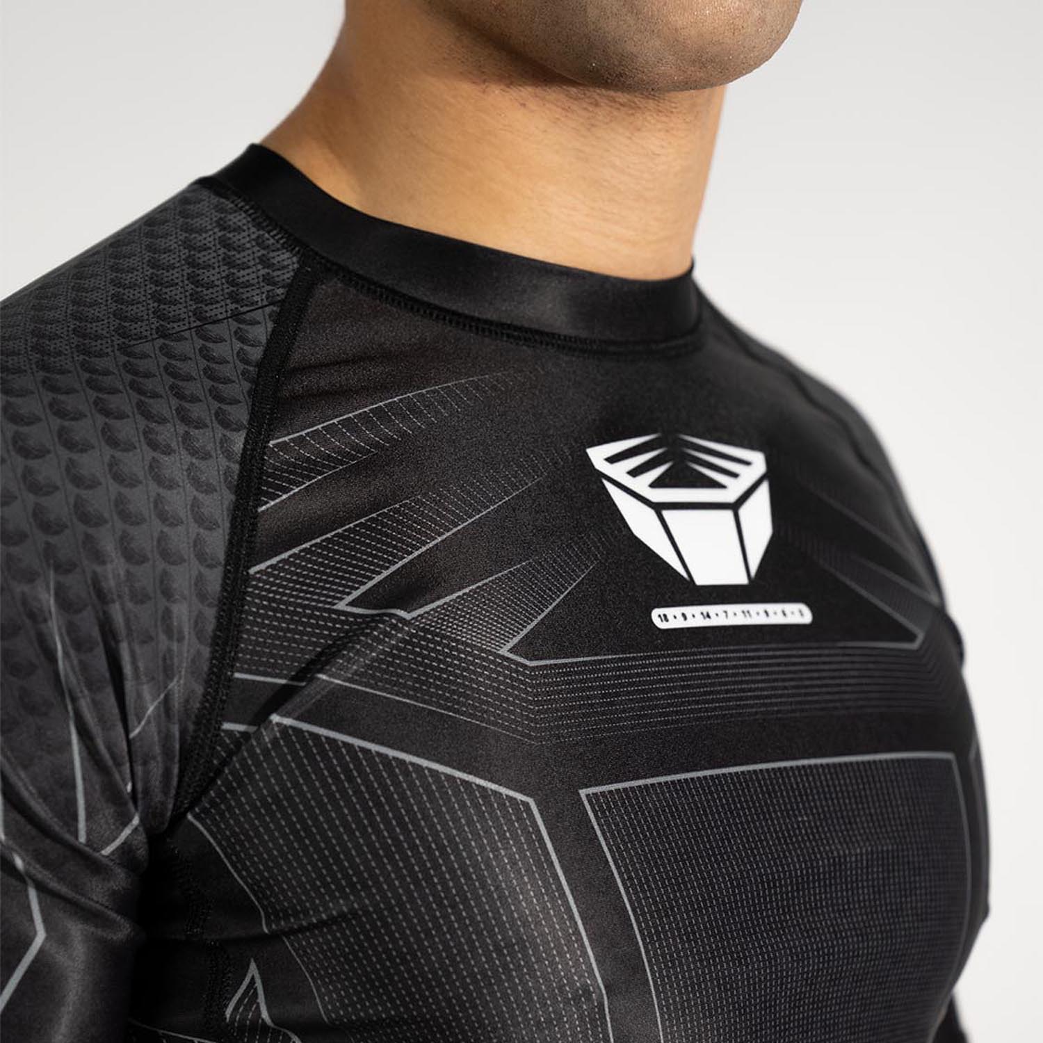 RINGLIFE Rashguard S/S - Octaring 2.0 black-grey S
