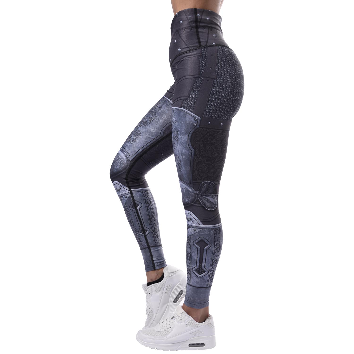 Anarchy Apparel Compression Leggings, oak skin, XS