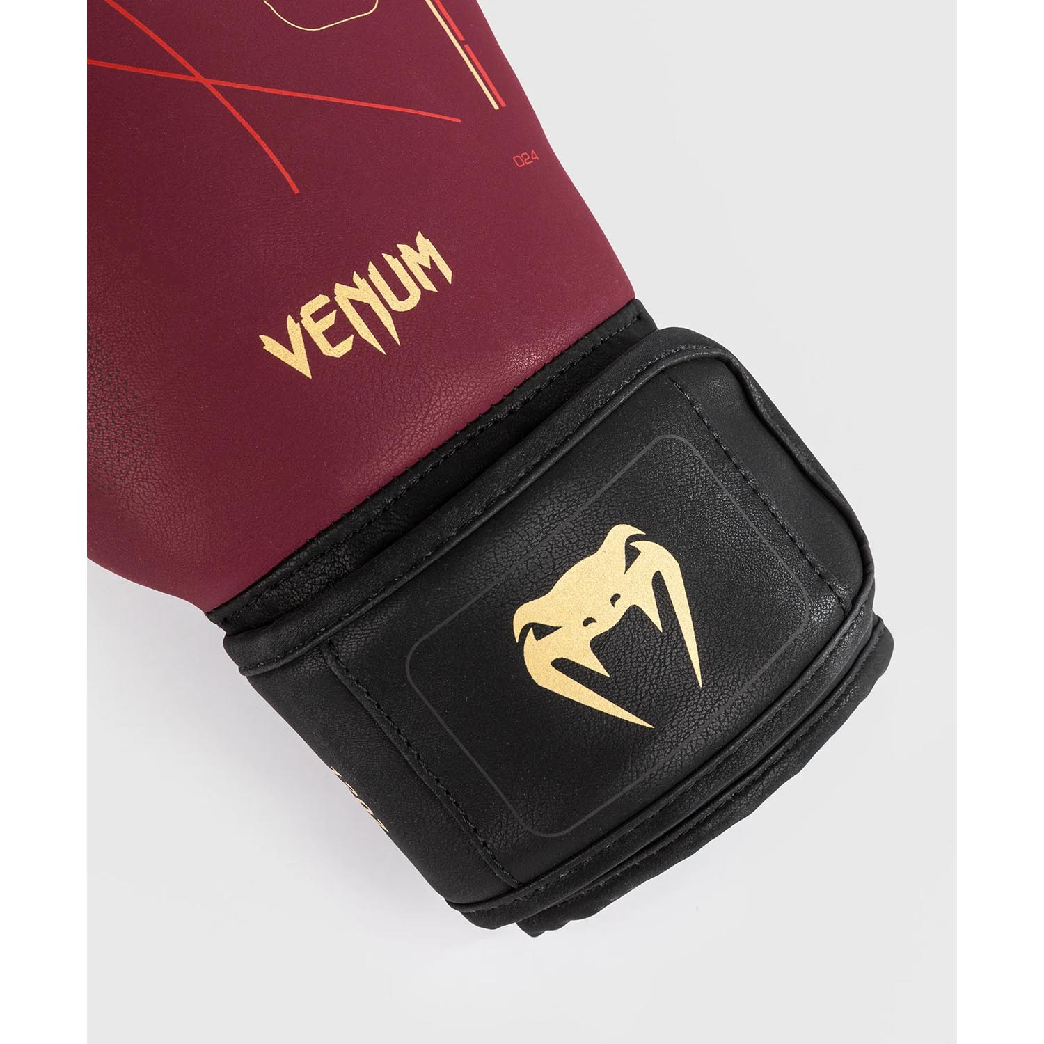 VENUM Boxing Gloves, Tactical XT, winered-gold, 16 Oz