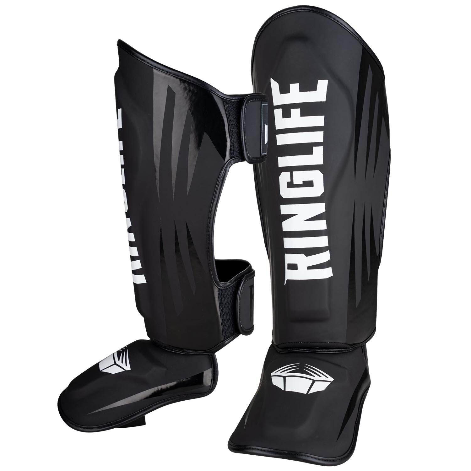 RINGLIFE Shin Guards - No.1 black-white M