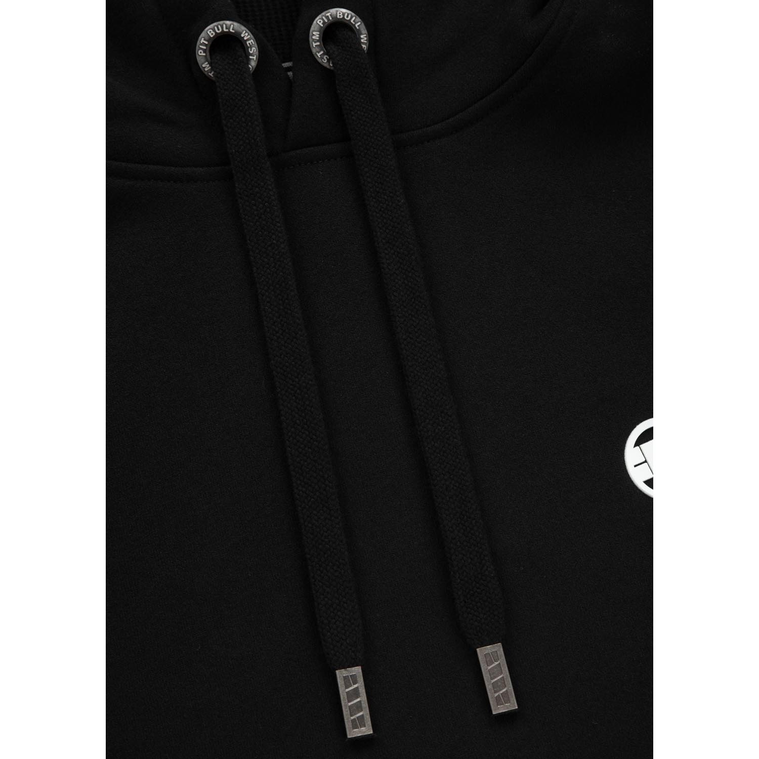 Pit Bull West Coast Hoody, Small Logo 21, schwarz, S